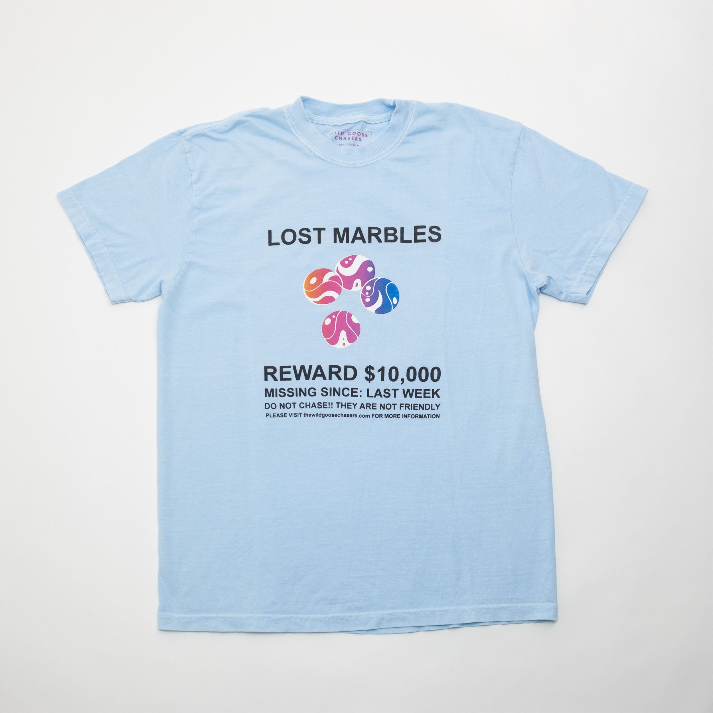 Lost Marbles Tee (Pigment Blue)