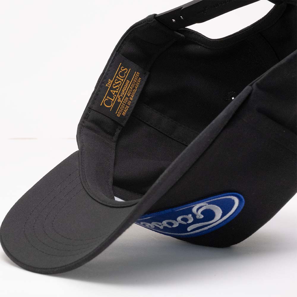 Blue Oval Patch Snapback (Black)