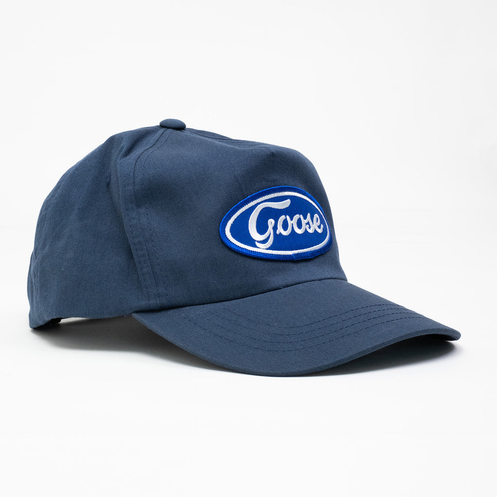Blue Oval Patch Snapback (Navy)