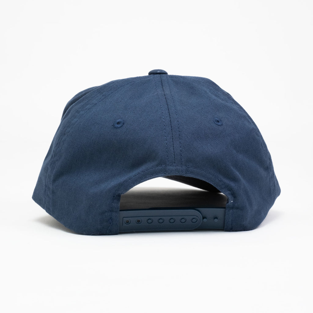 Blue Oval Patch Snapback (Navy)