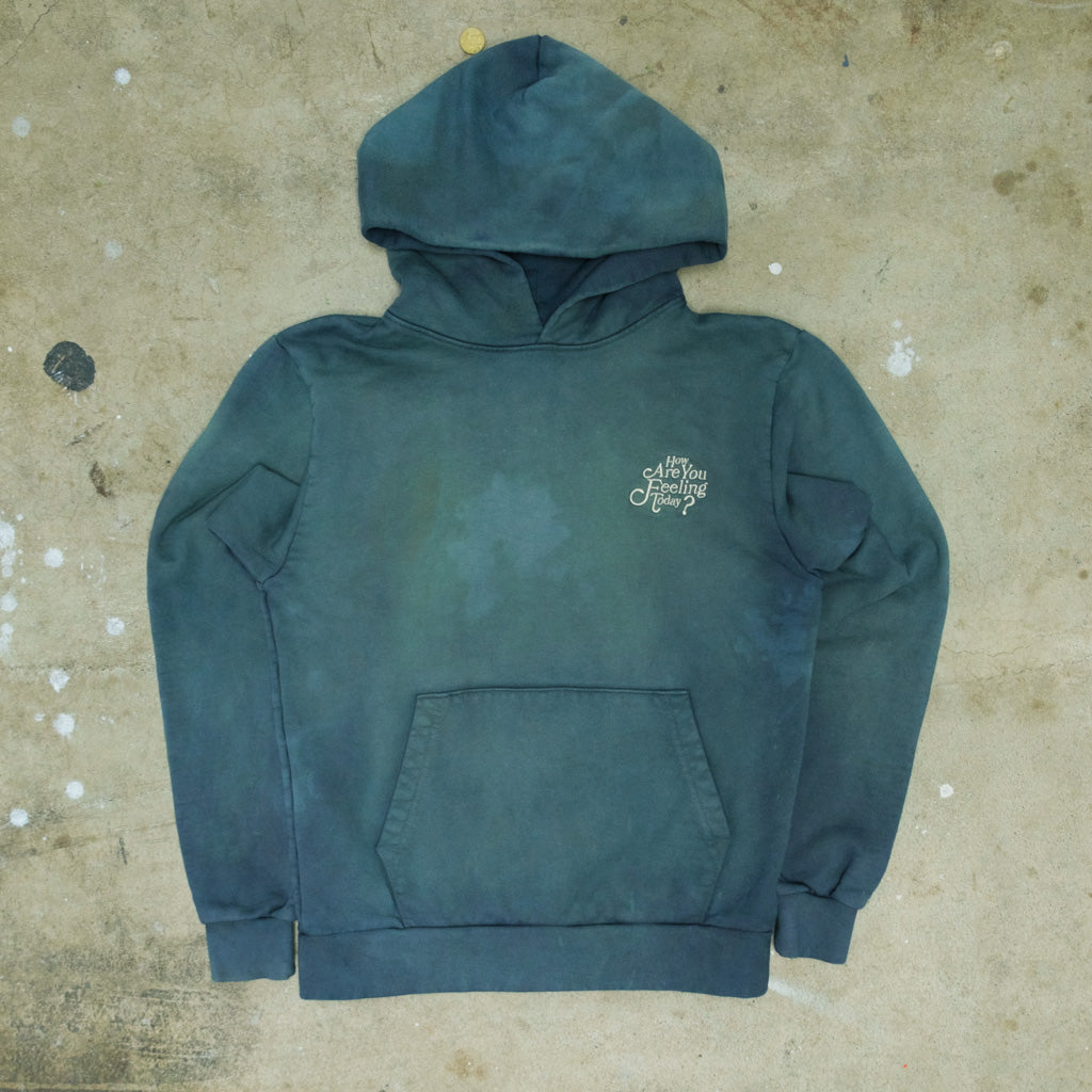Heavyweight Logo Sweatshirt (Patina distress) (blue/green)