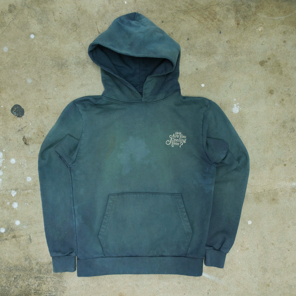 Heavyweight Logo Sweatshirt (Patina distress) (blue/green)