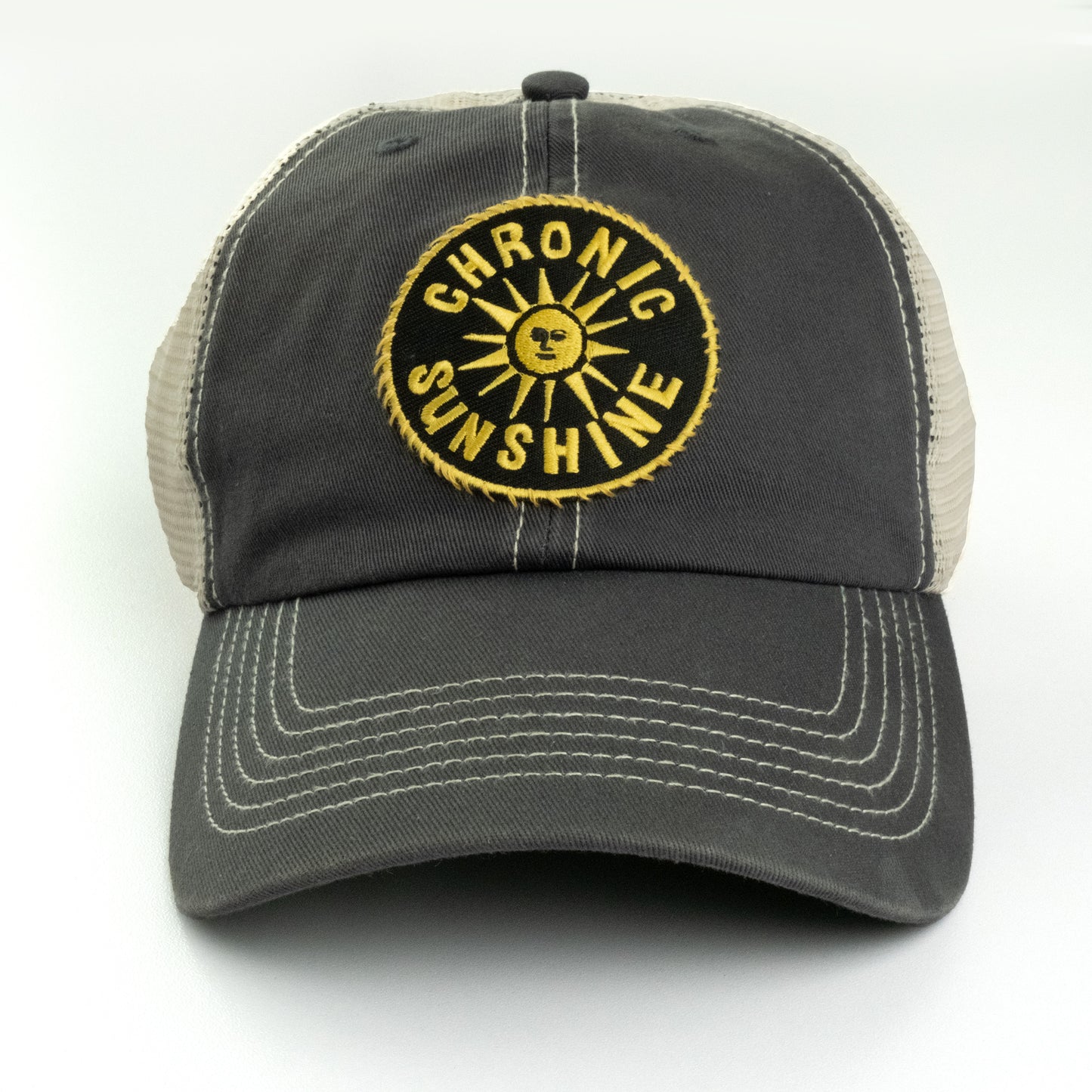 Chronic Sunshine Trucker Hat - Grey/natural