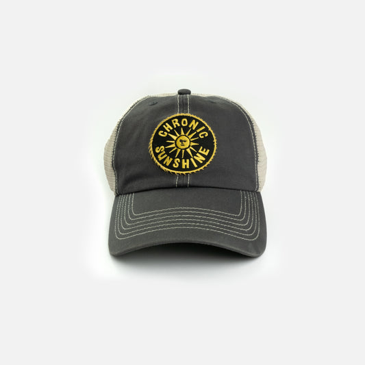 Chronic Sunshine Trucker Hat - Grey/natural