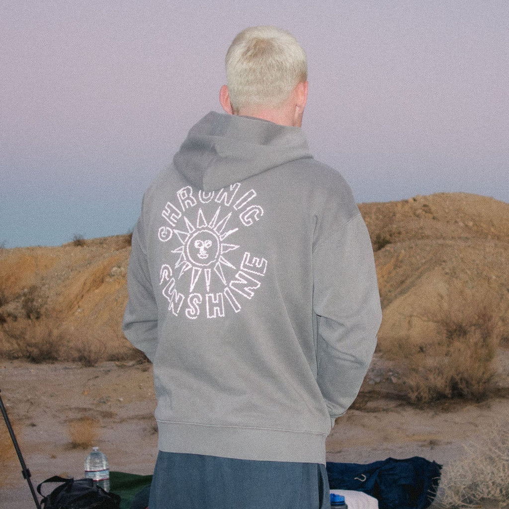 Chronic Sunshine Zip Hoodie (Grey)