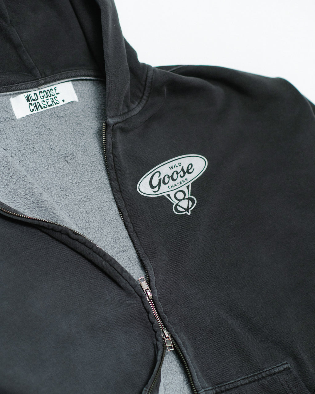 Flame Hoodie - Vintage Black