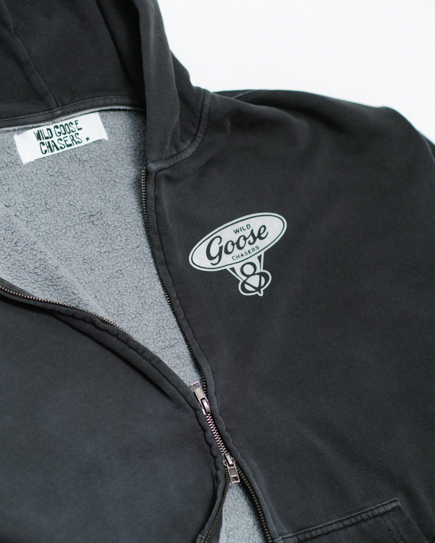 Flame Hoodie - Vintage Black