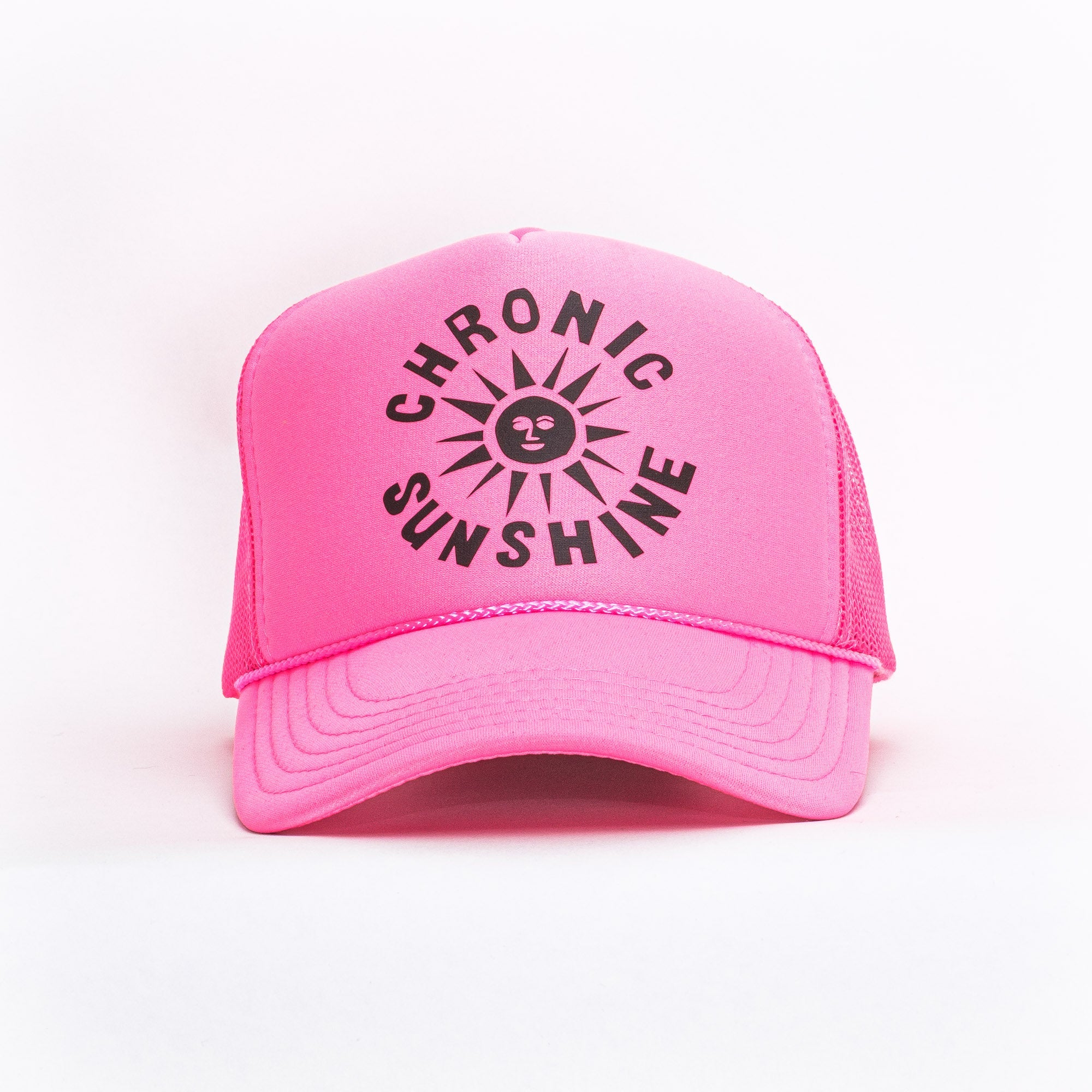 Neon Pink Trucker Hat