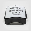 EI is Sexy Trucker Hat - Black/White