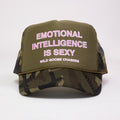 EI is Sexy Trucker Hat - Camo / Pink