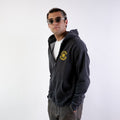 Chronic Sunshine Zip Hoodie (Faded Black)