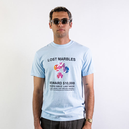 Lost Marbles Tee (Pigment Blue)
