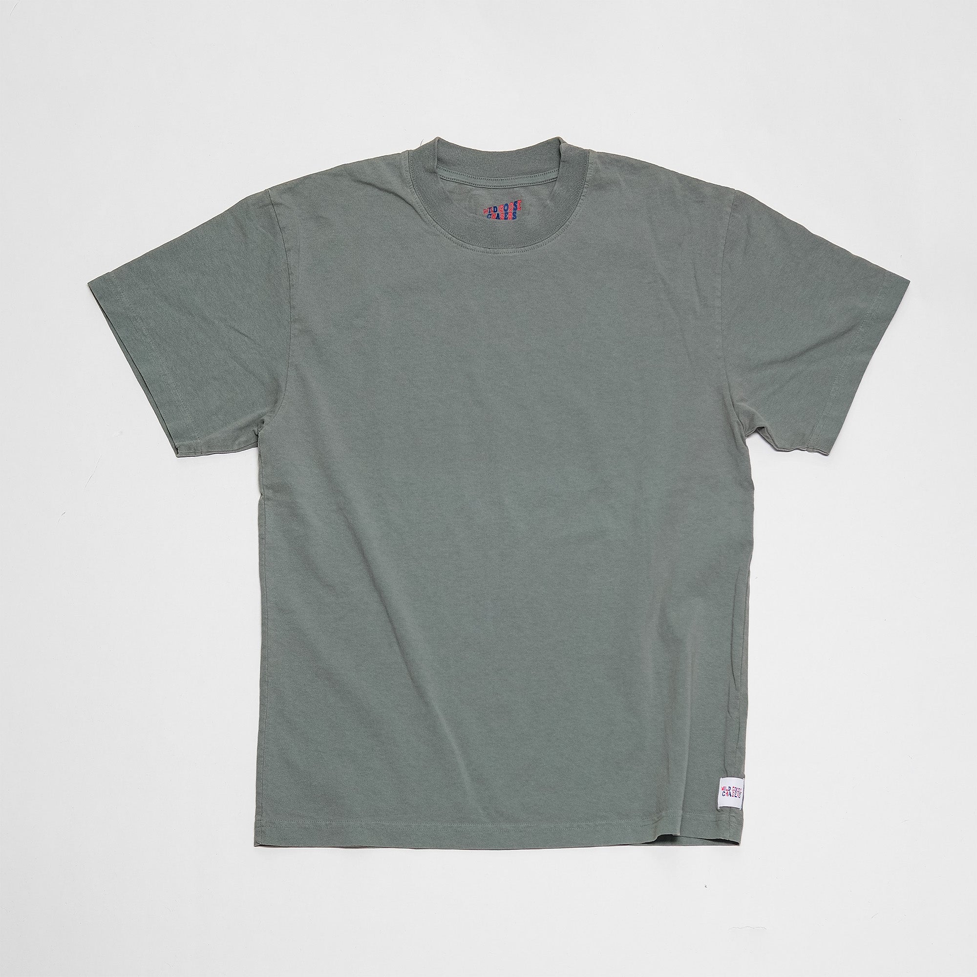 Box Tee - Olive Green