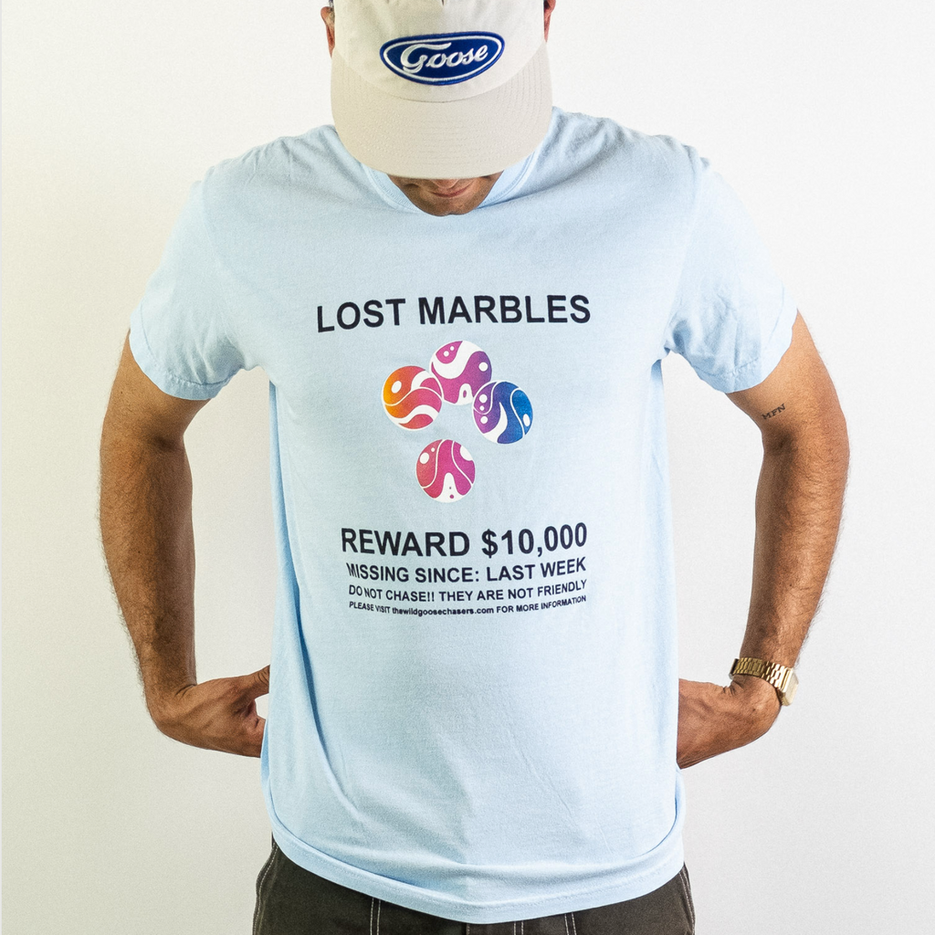 Lost Marbles Tee (Pigment Blue)