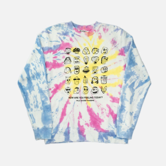 Feelings Chart 2.0 Sweatshirt - Spiral Burst