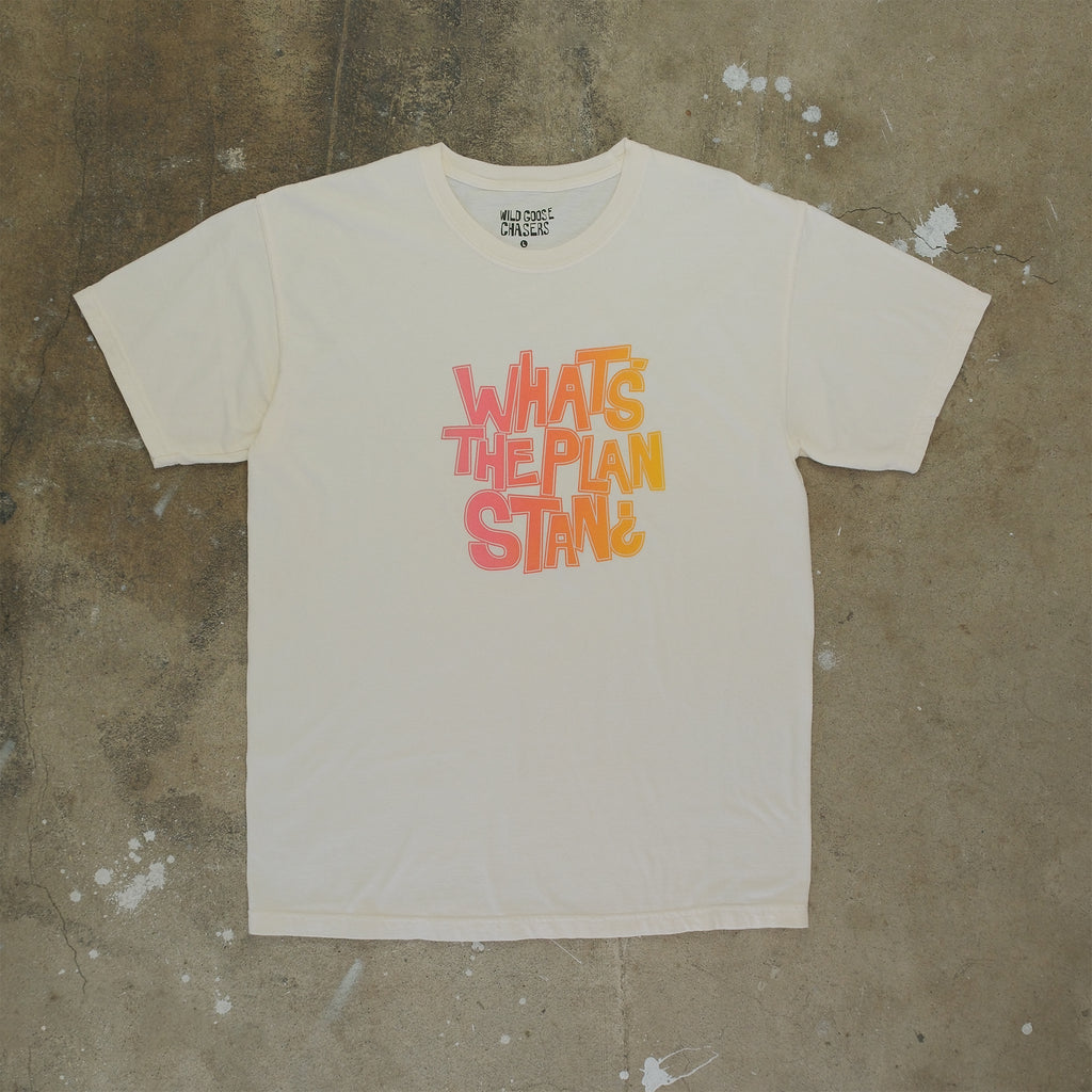 Stans Plan Tee - Natural