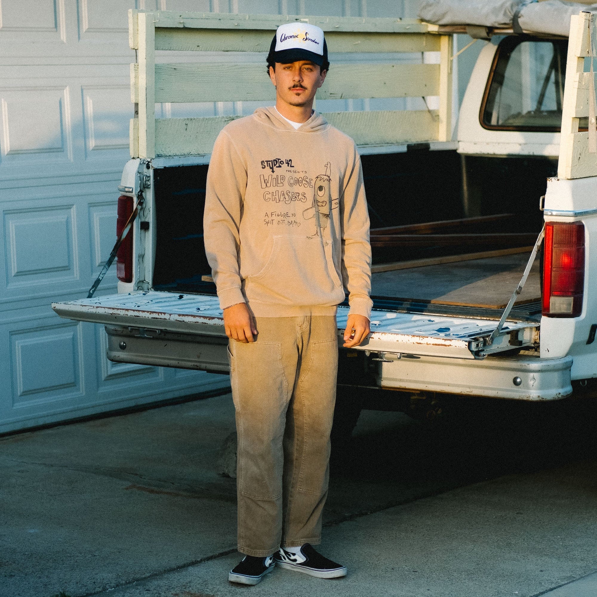 Severson Hoodie (brown sunfade) (1 of 1)