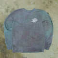 Faded crewneck sweatshirt (chameleon) (distressed)