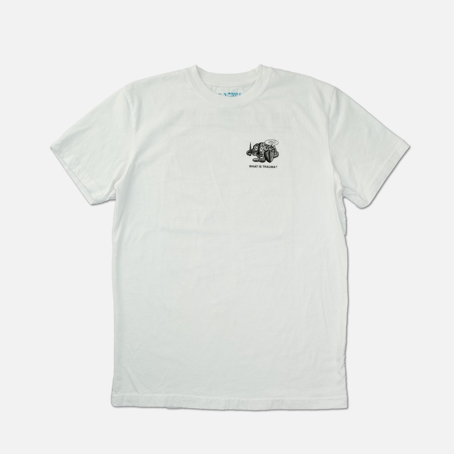 What is Trauma Tee - White