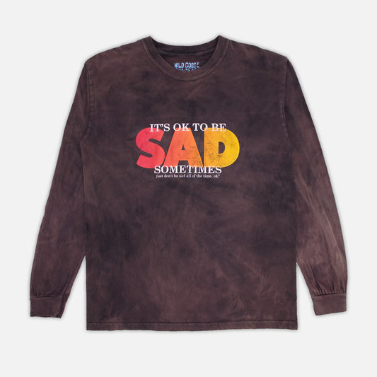 Big Sad Long-sleeve Tee - (Distressed)