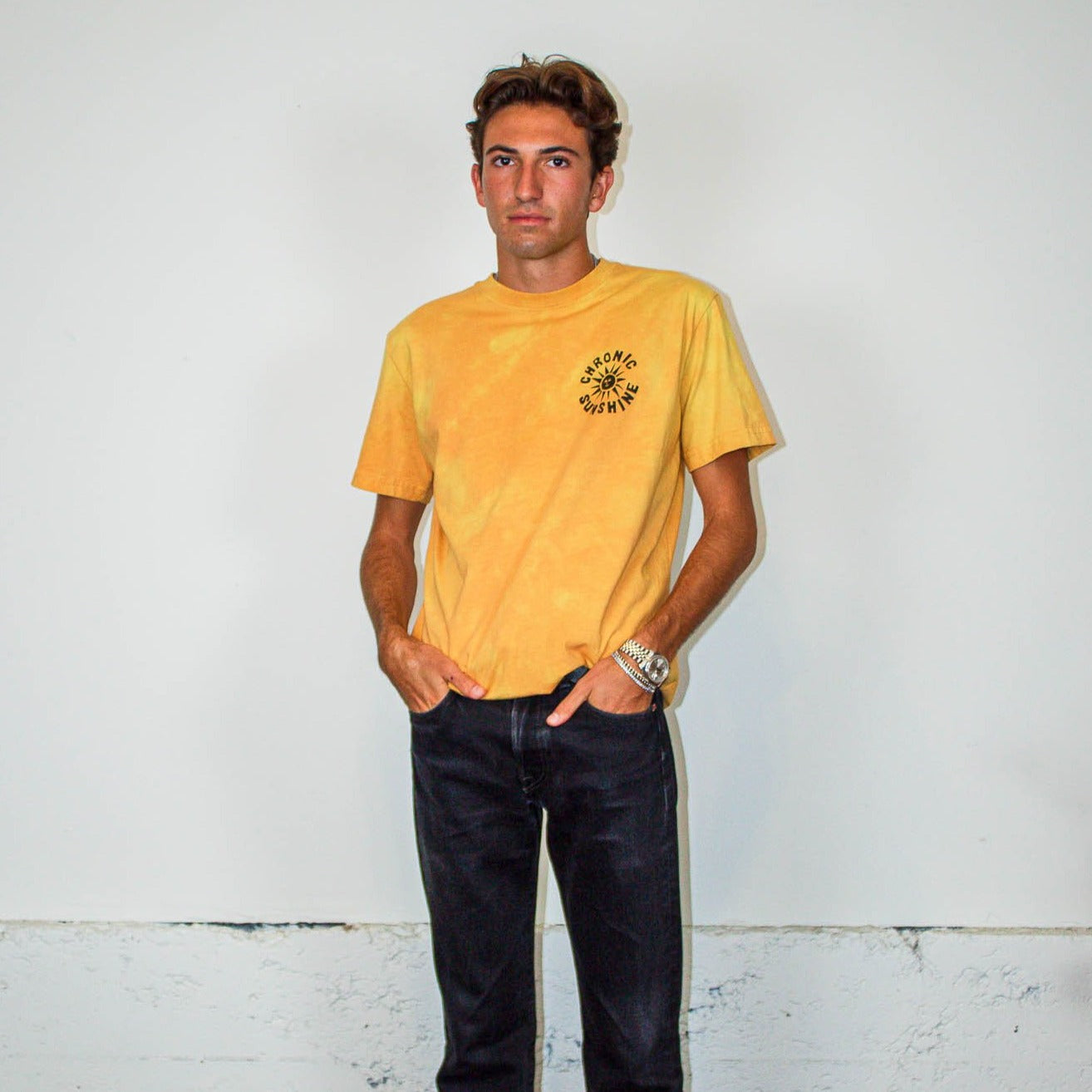 Chronic Sunshine Tee - Solar Yellow