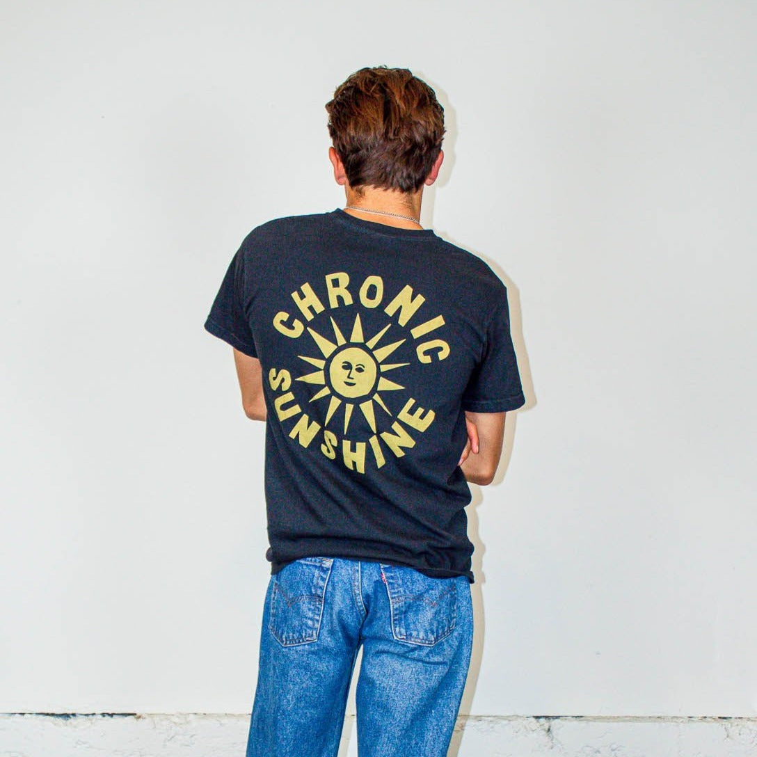 Chronic Sunshine Tee - Pigment Black