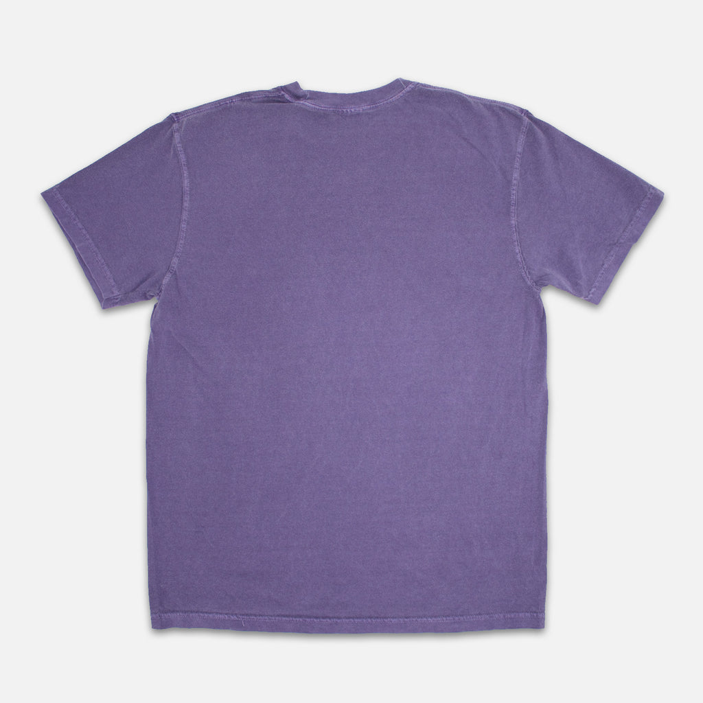Sad Man Tee [Distressed]- Purple