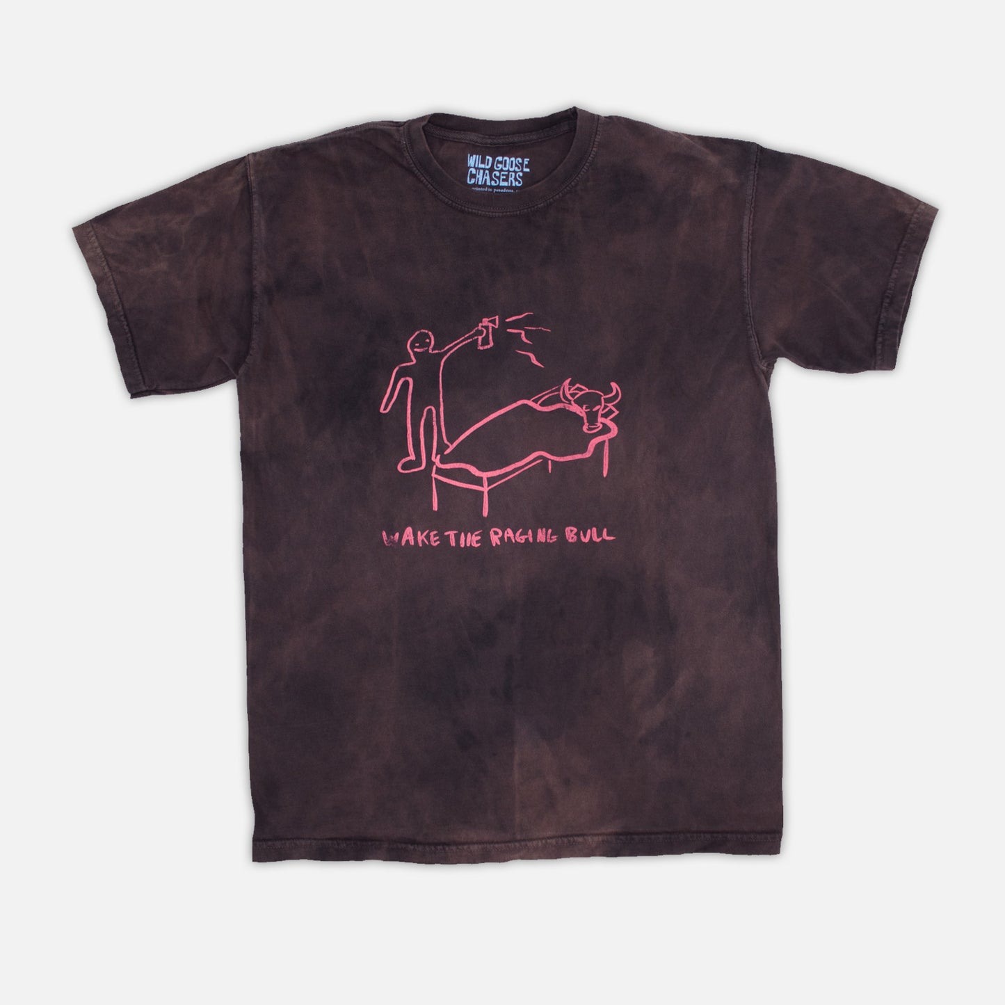 Raging Bull Tee - Sunbath Black