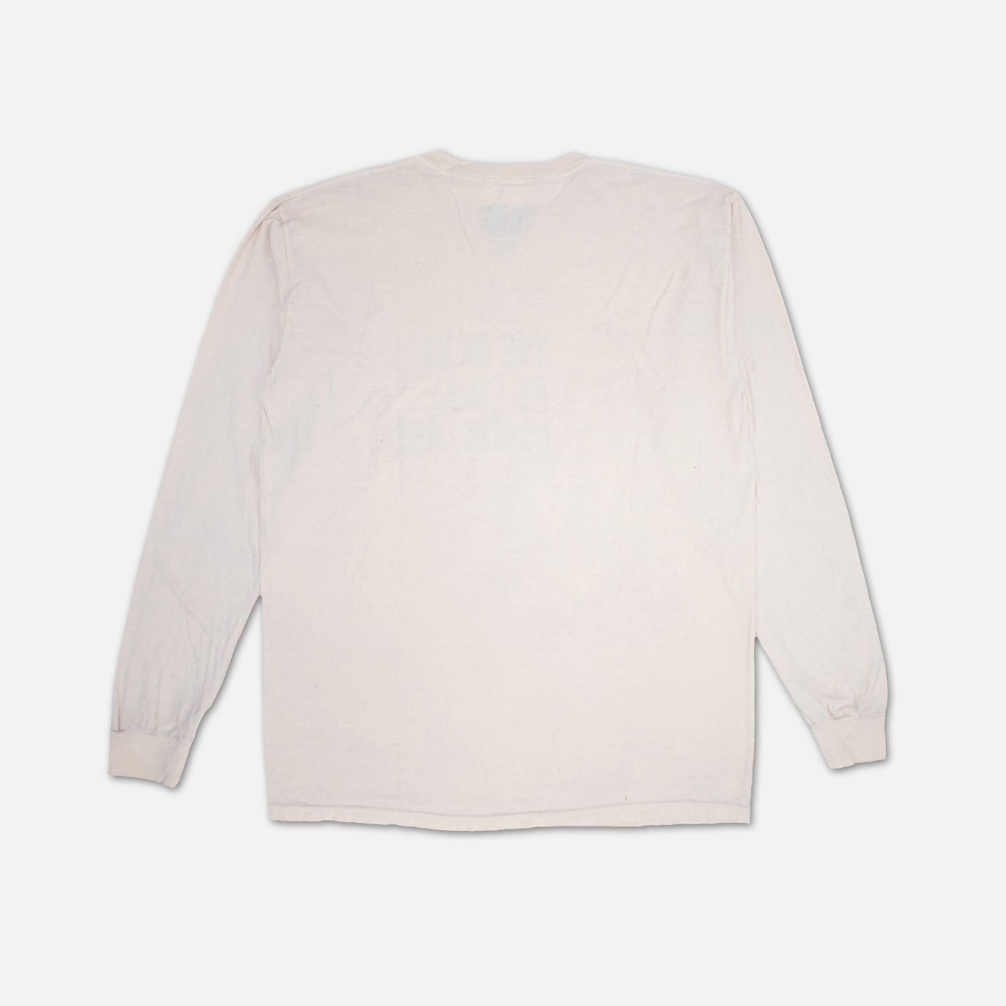 Sad Man LS [Distressed*] - Ivory