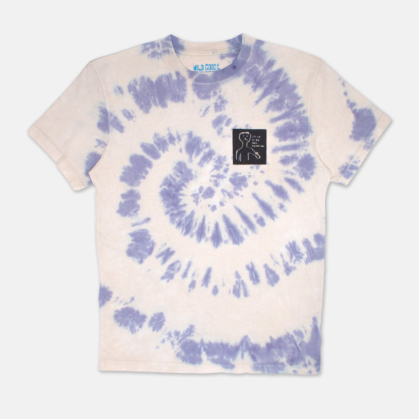 Sad is Rad Tee 2.0 - Purple Spiral